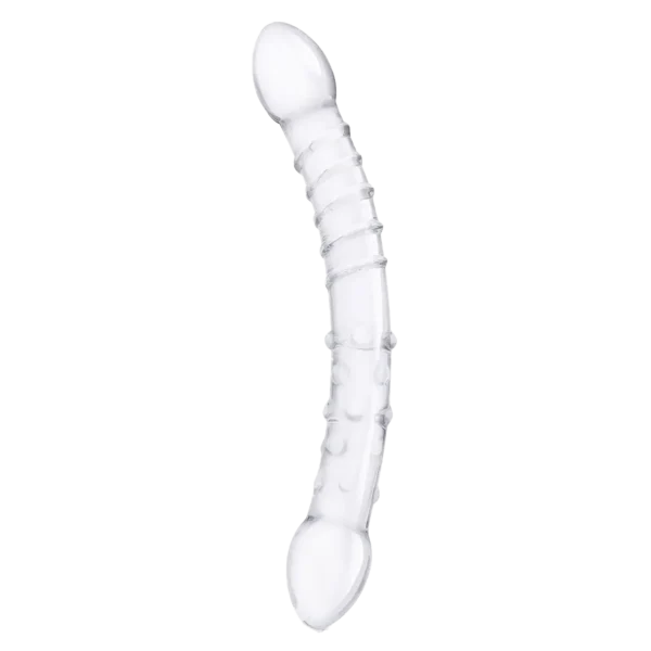 Glas 1222 – Double Trouble (Ekstra Dolgun Cam Dildo)